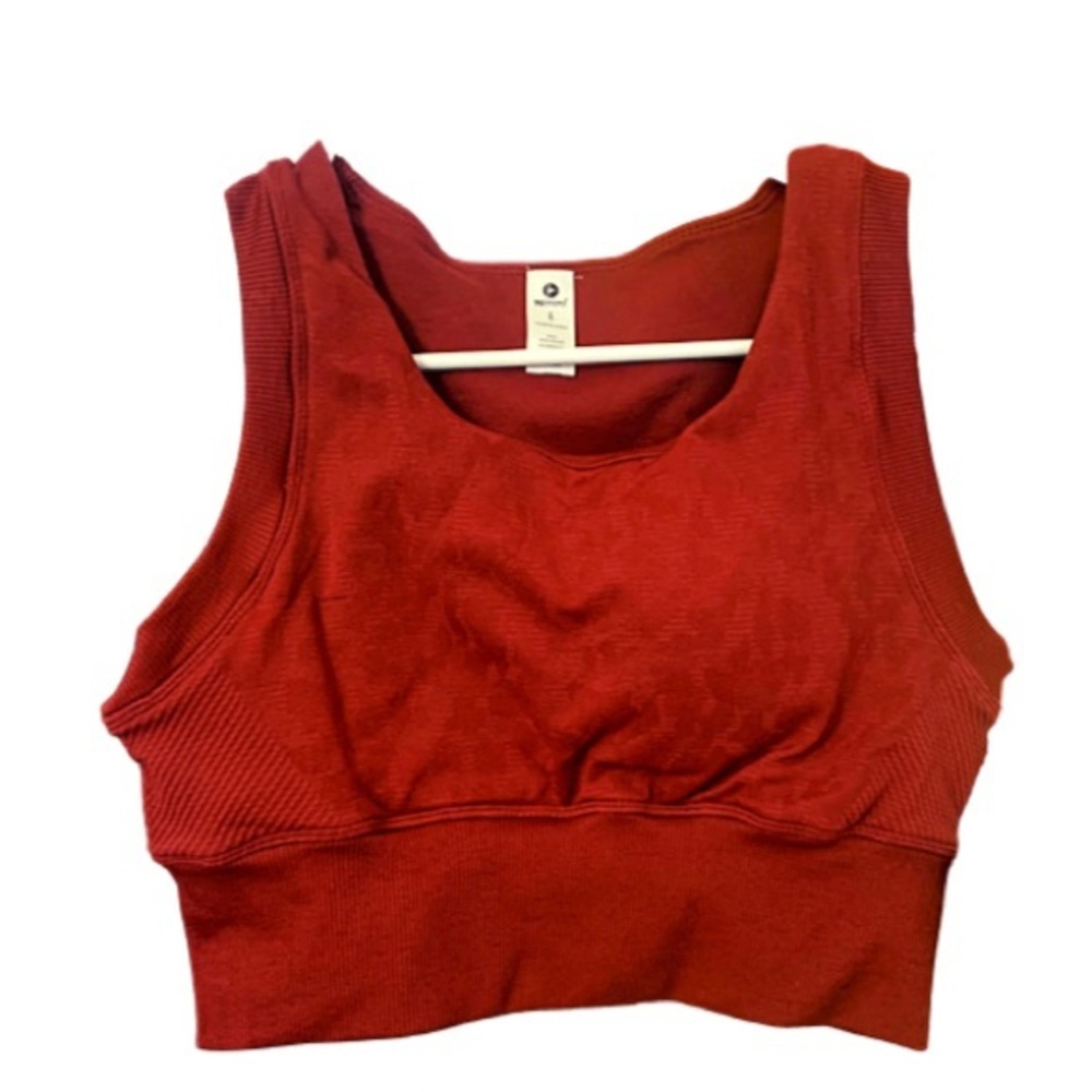 Burnt amber sports bra‎
